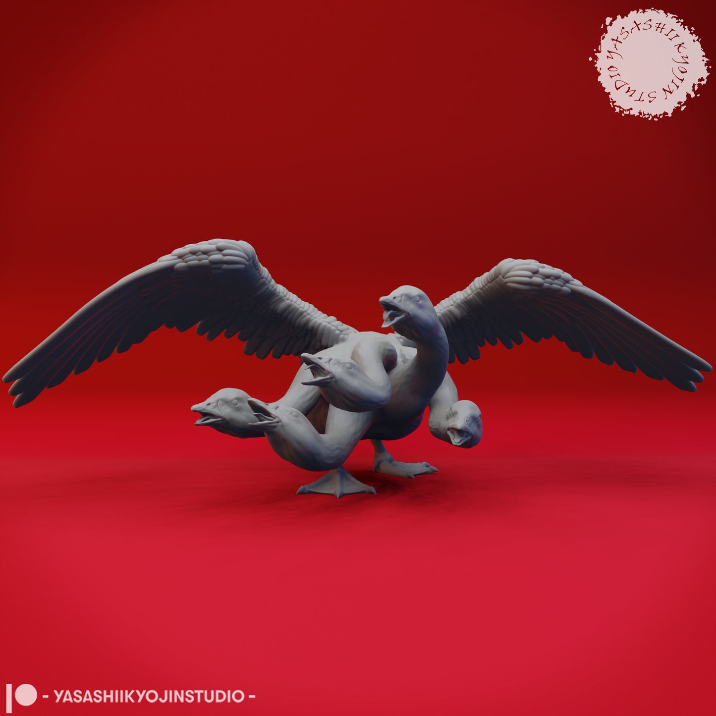 Goose Hydra Transformation - Tabletop Miniature (Pre-Supported STL)