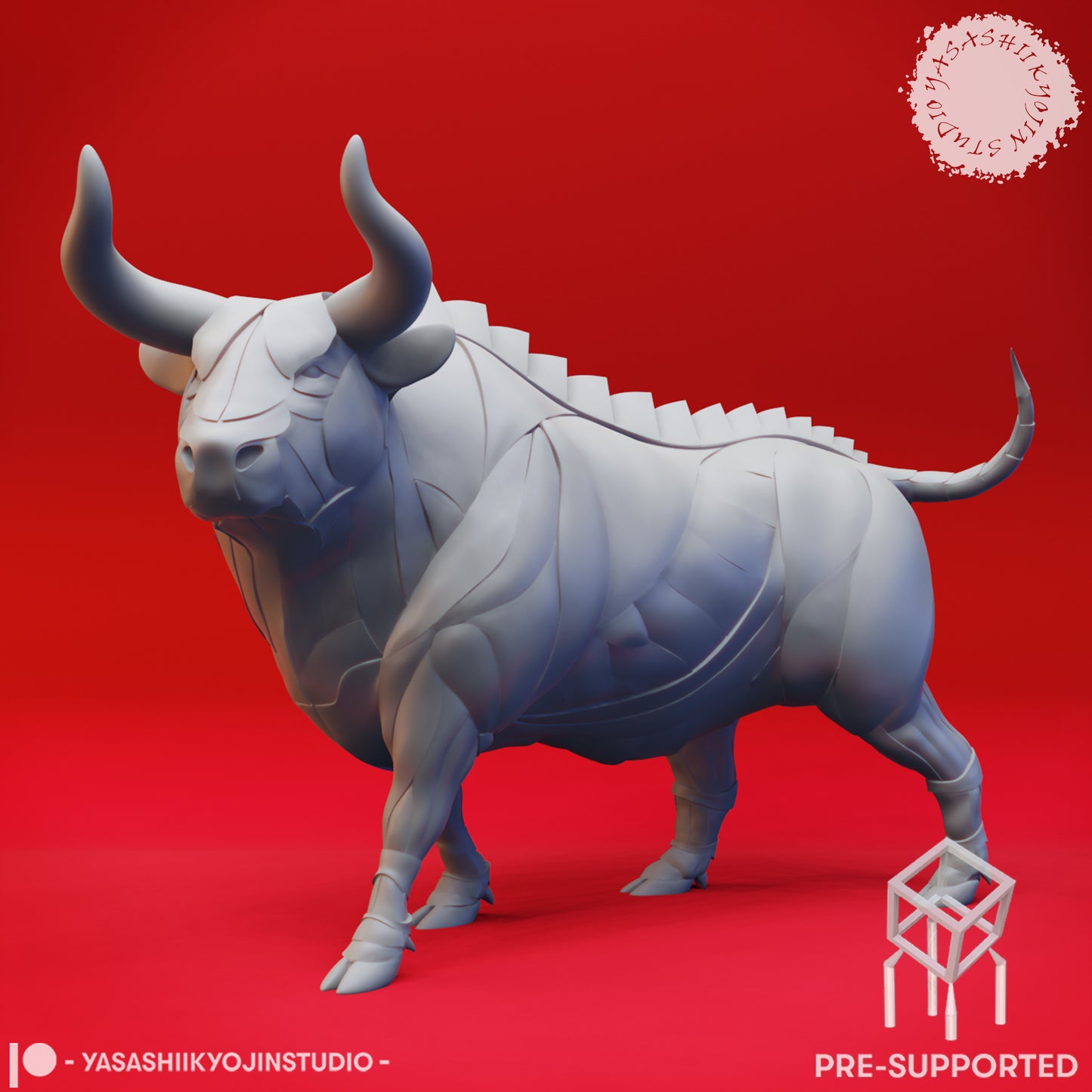 Gorgon - Alert - Tabletop Miniatures (Pre-Supported)