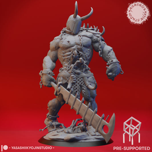 Grave Titan - Tabletop Miniature (Pre-Supported STL)