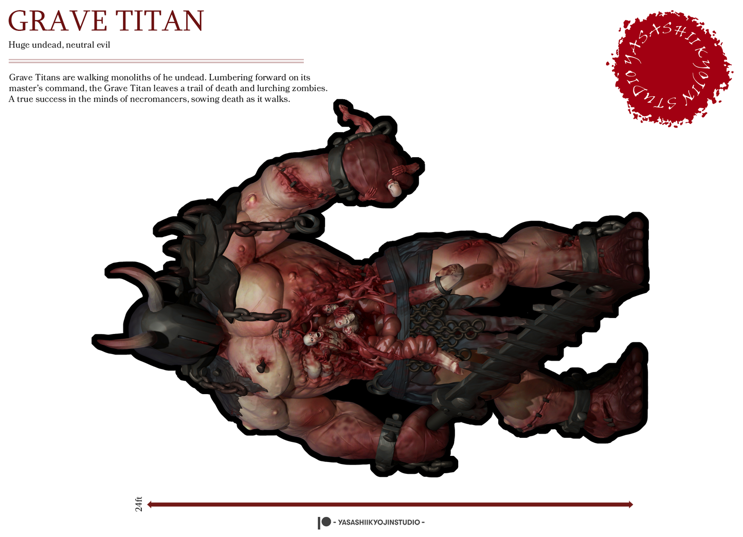 Grave Titan - Paper Mini Sample