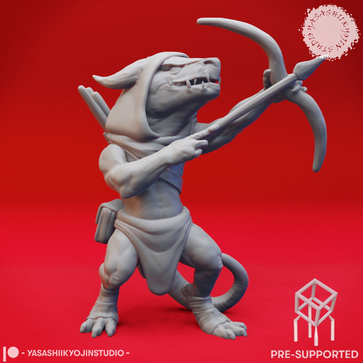 Kobold Mob - Tabletop Miniature (Pre-Supported STL)