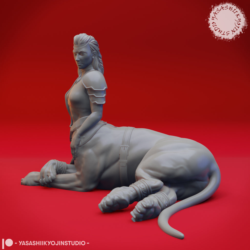 Lamia - Tabletop Miniature (Pre-Supported STL)