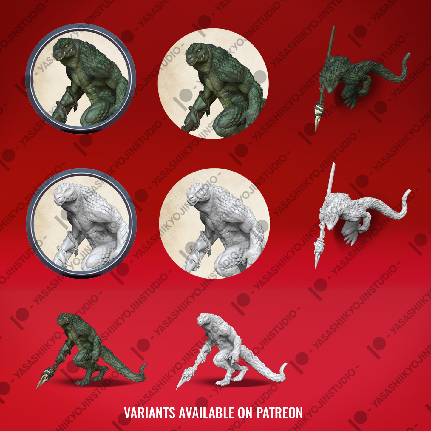 Lizardfolk - VTT Token Sample