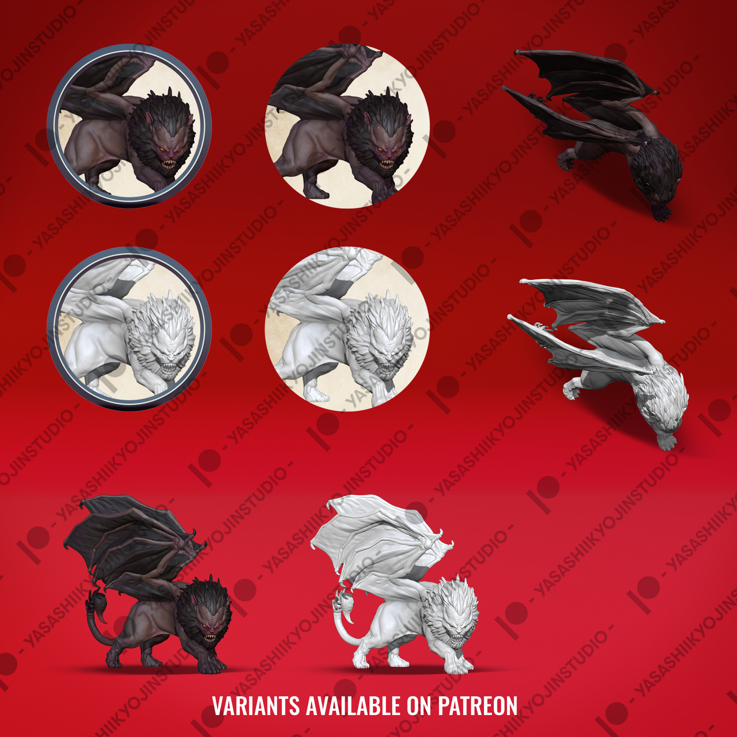 Manticore - VTT Token Sample