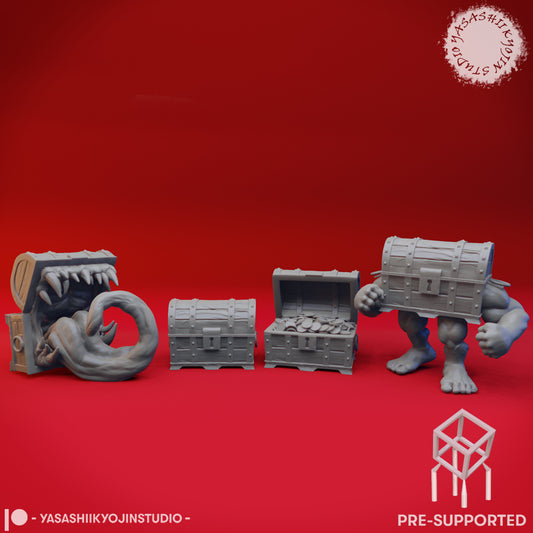 Ultimate Mimic Bundle - Tabletop Miniature (Pre-Supported STL)