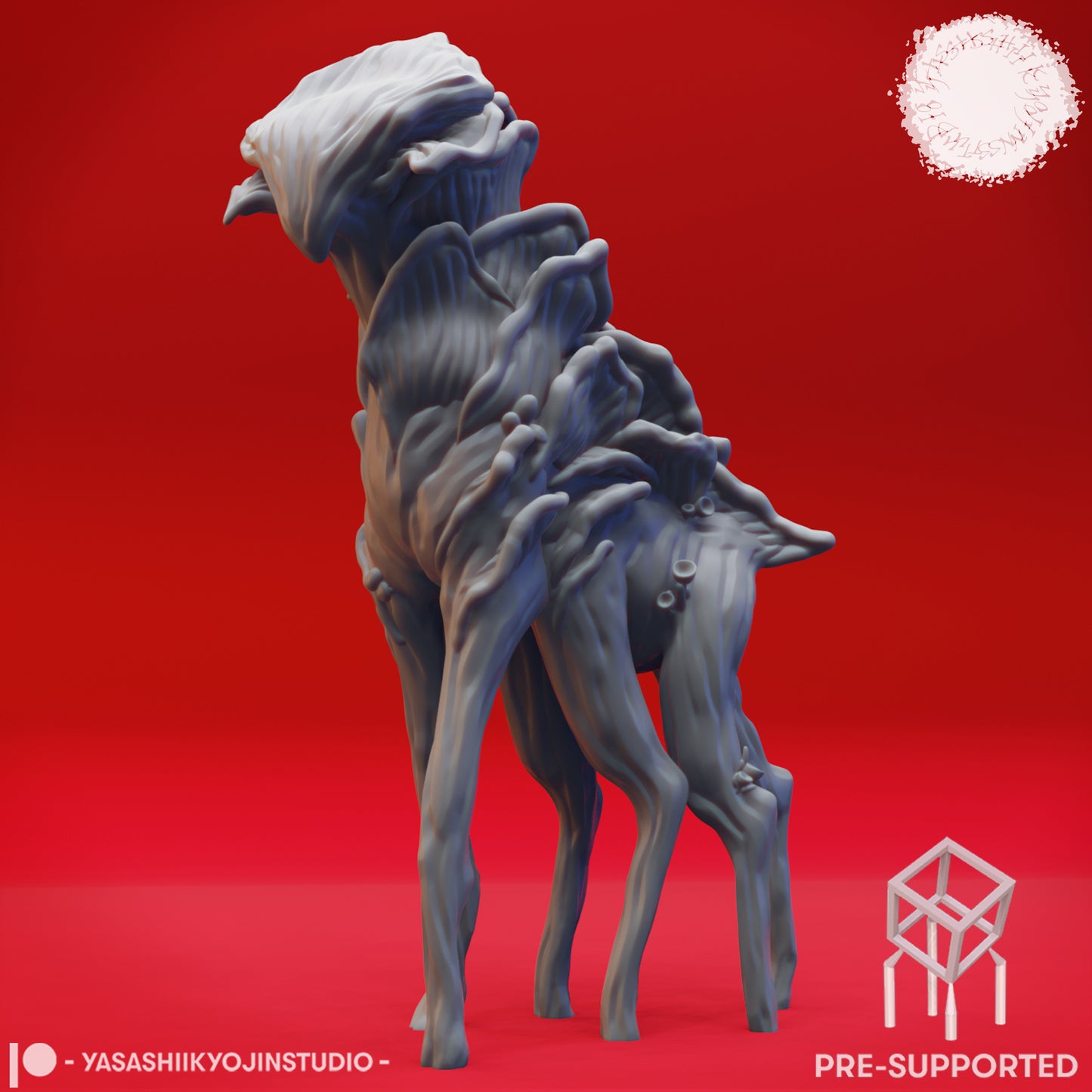 Myconid Colony - Book of Beasts - Tabletop Miniatures (Pre-Supported STL)