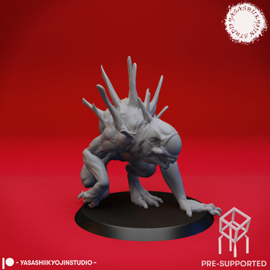 Nothic - Creeping - Tabletop Miniature (Pre-Supported STL)