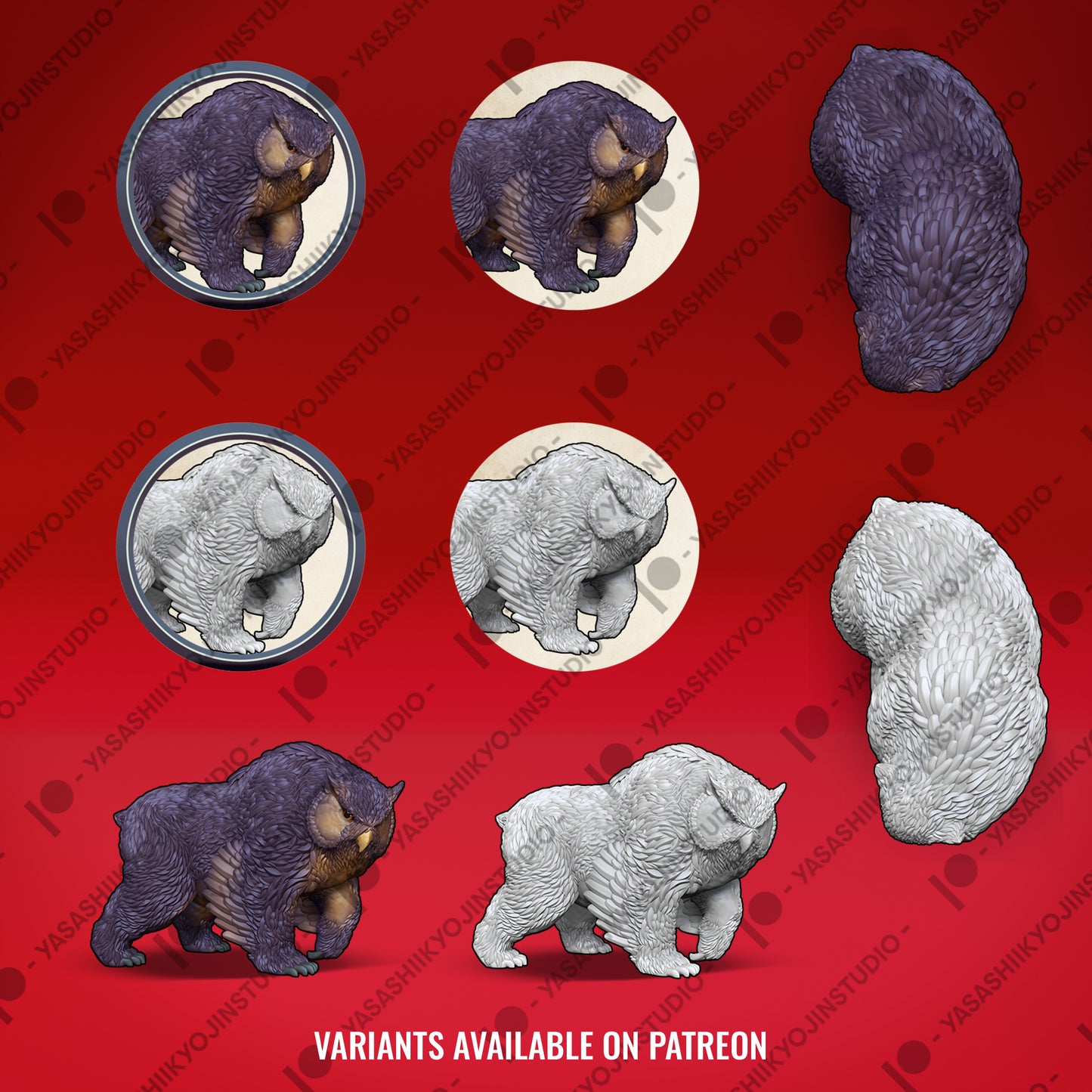 Owlbear - VTT Token Sample