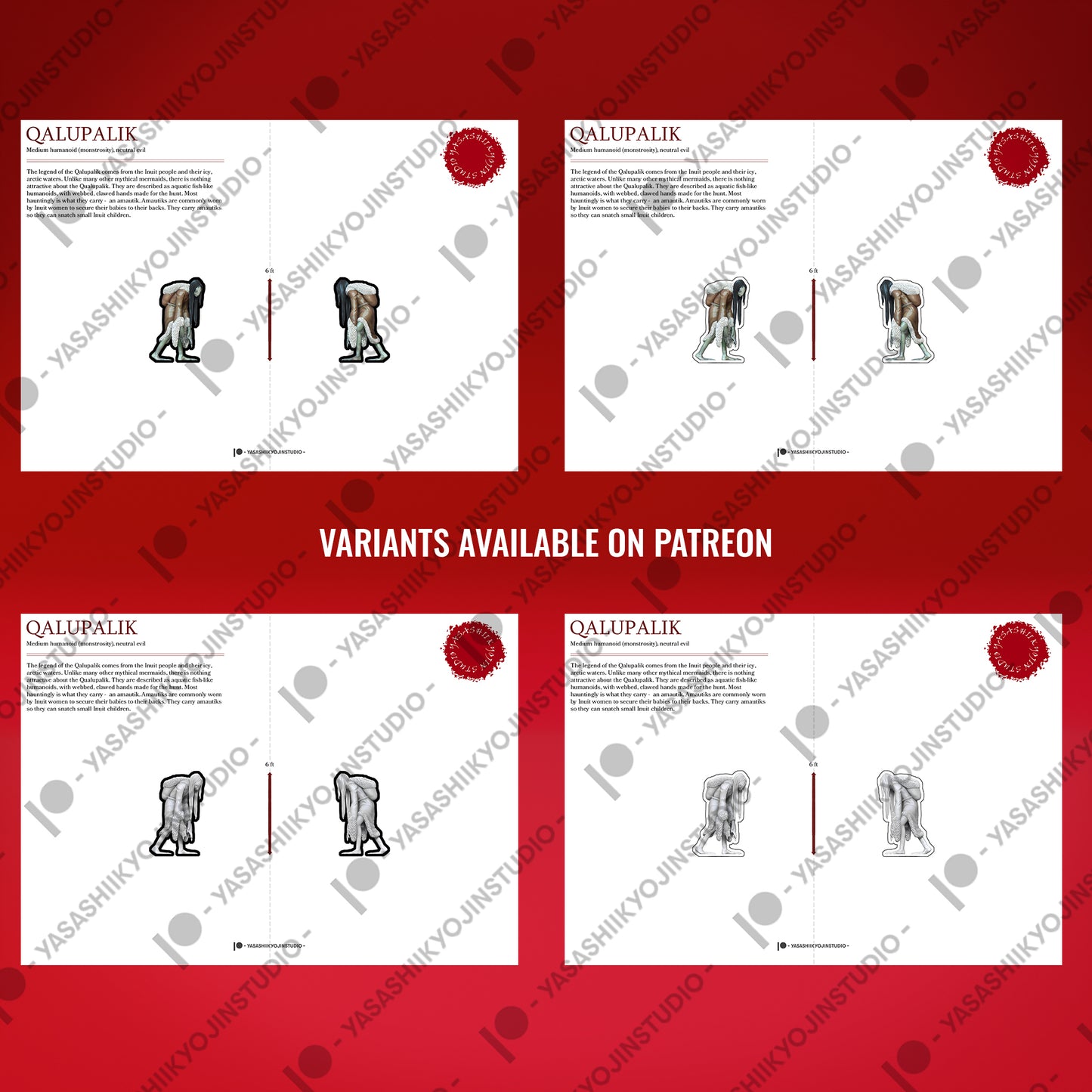 Qalupalik - Paper Mini Sample