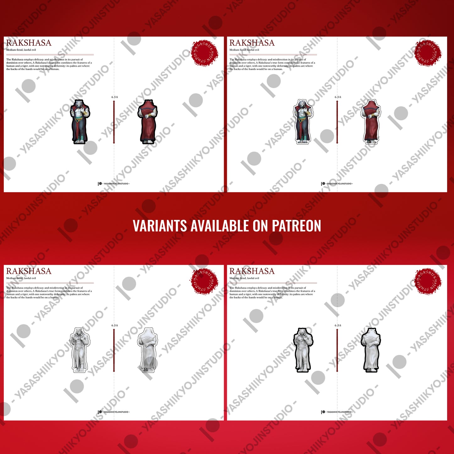 Rakshasa - Paper Mini Sample