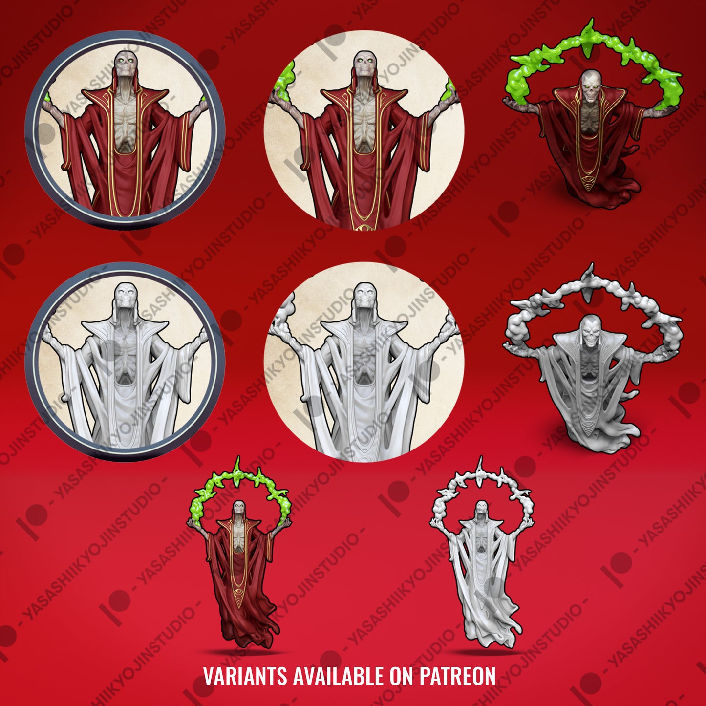 Red Wizard - VTT Token Sample