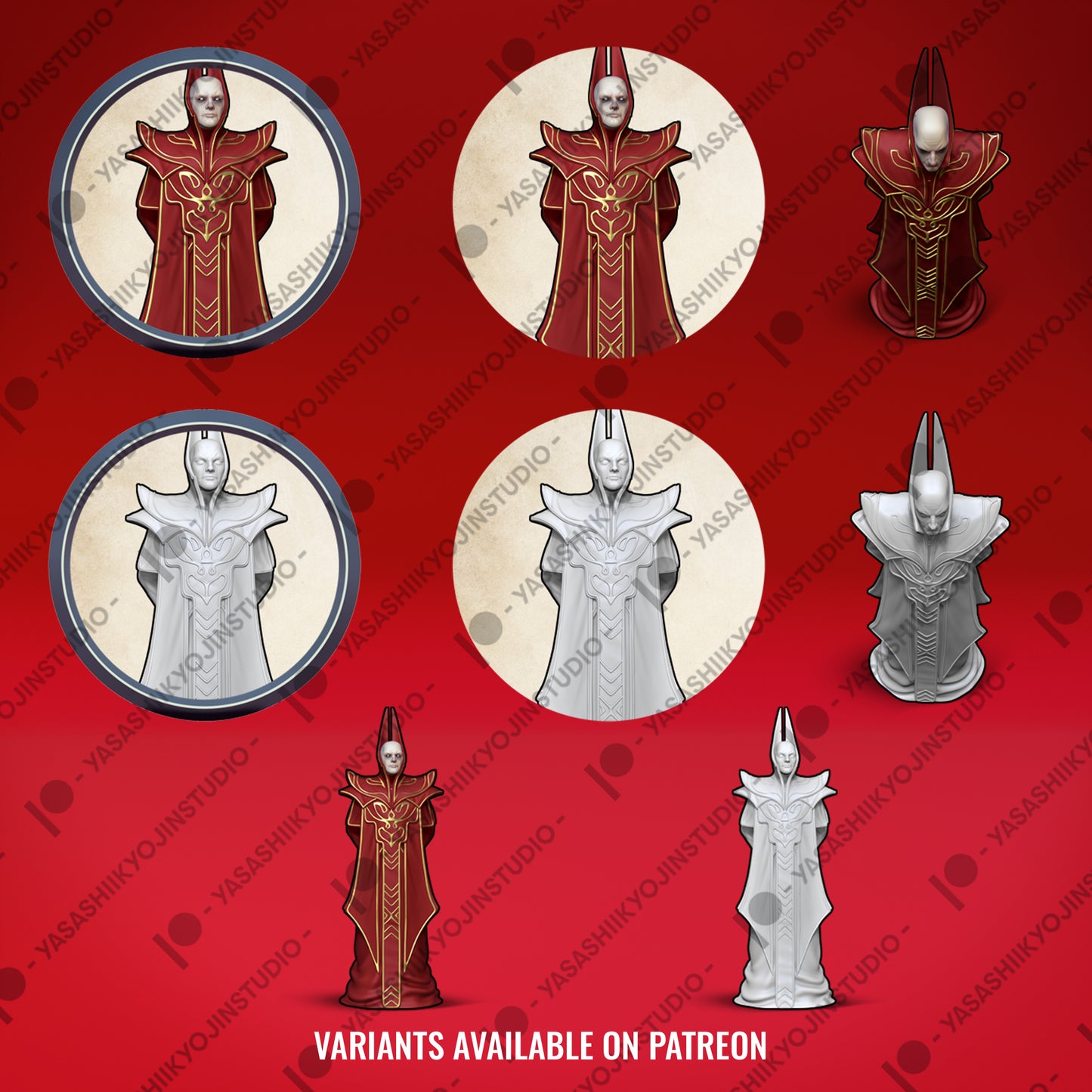 Red Wizard - VTT Token Sample
