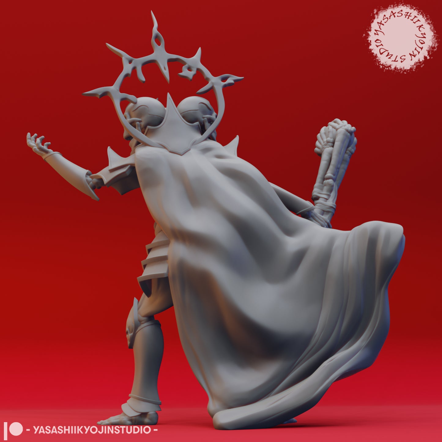 Skull Lord - Tabletop Miniature (Pre-Supported STL)