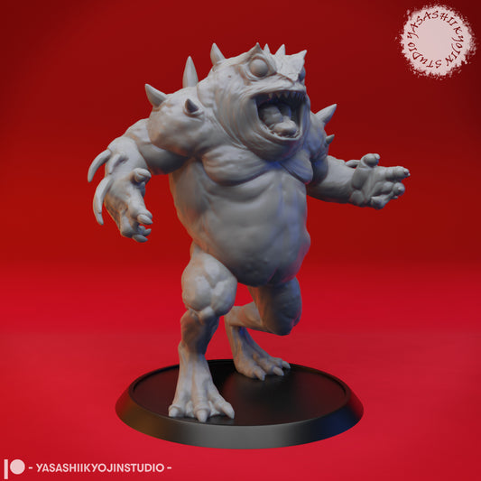 Slaad (Death) - Tabletop Miniature STL