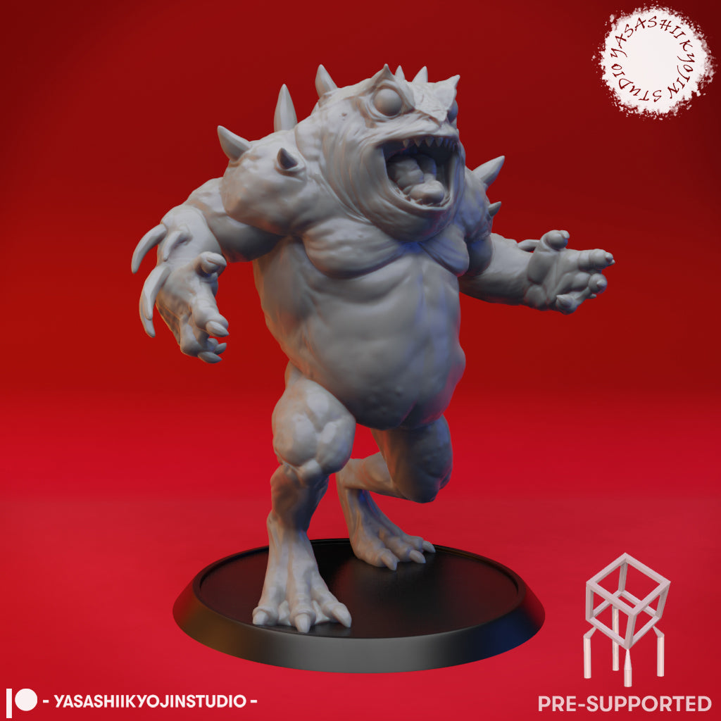 Slaad (Death) - Tabletop Miniature (Pre-Supported STL)