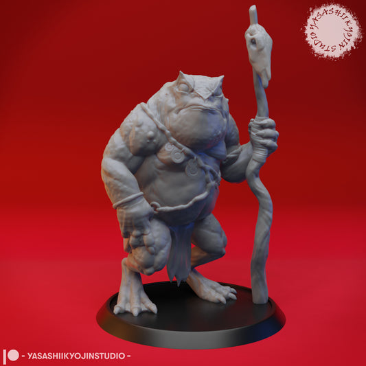 Slaad (Green) - Tabletop Miniature STL