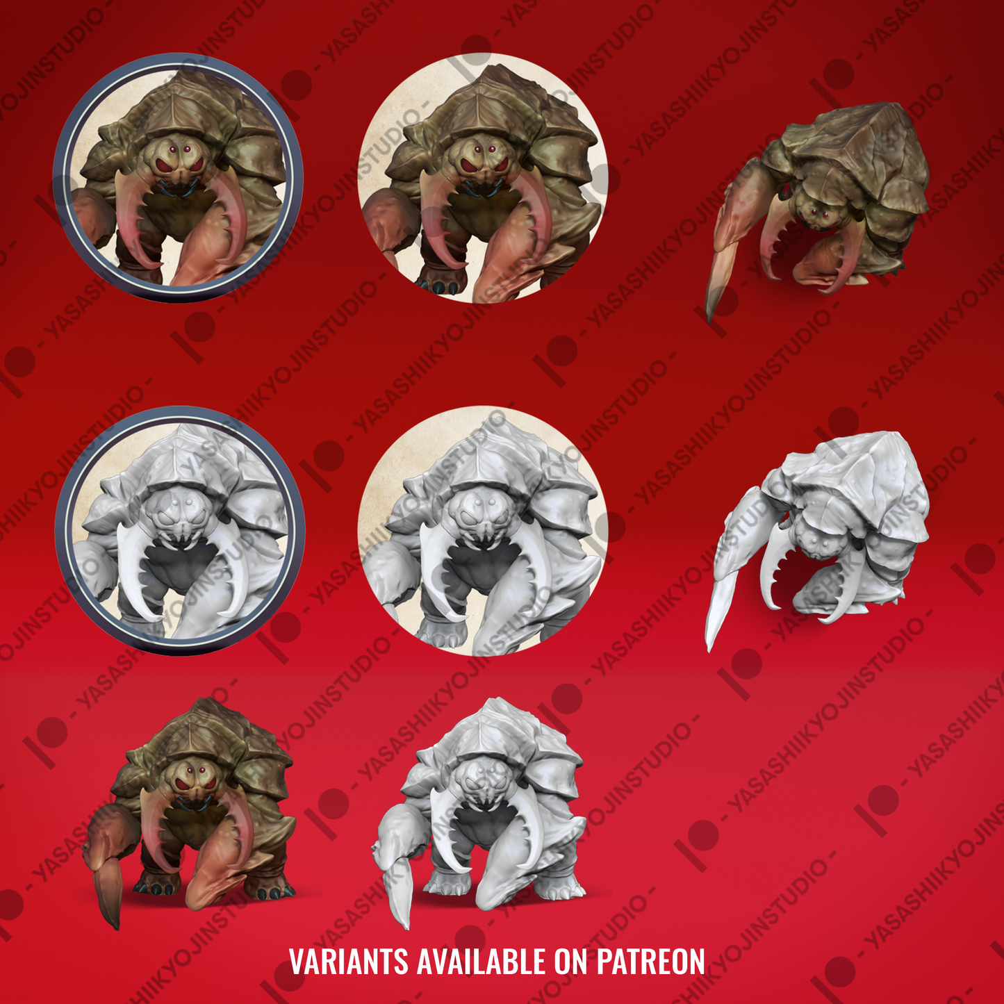Burrowing Beast - VTT Token Sample