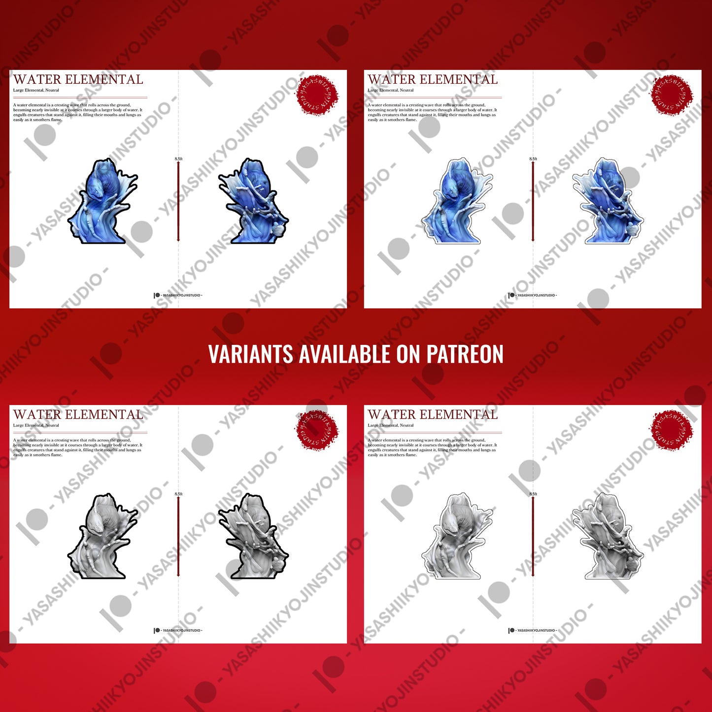 Elementals - Paper Mini Sample