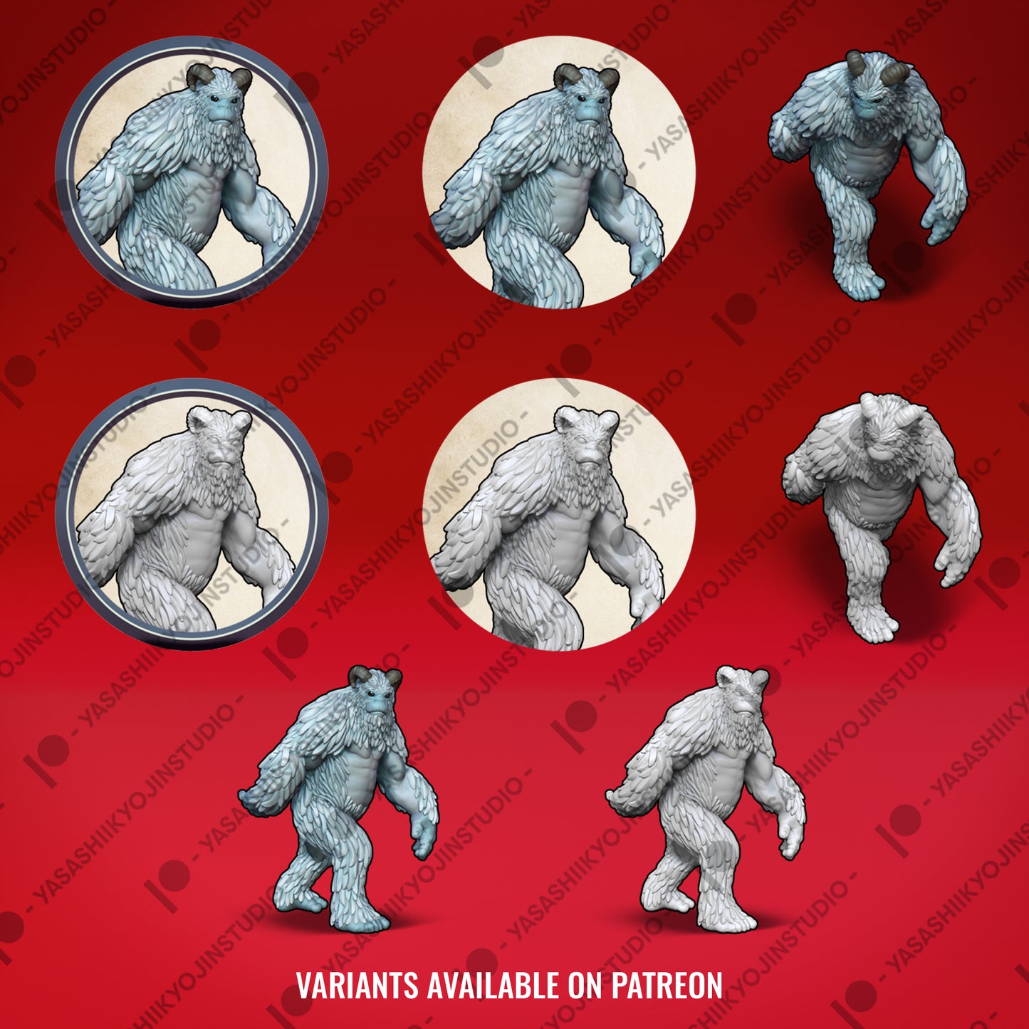 Yeti - VTT Token Sample