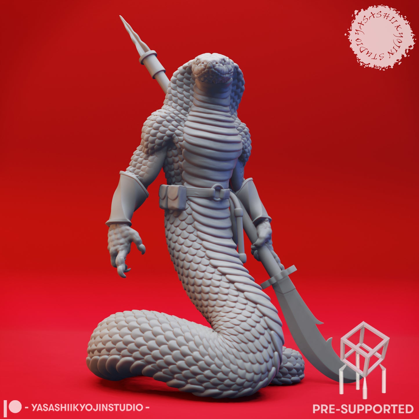 Den of Yuan-Ti - Tabletop Miniature (Pre-Supported)