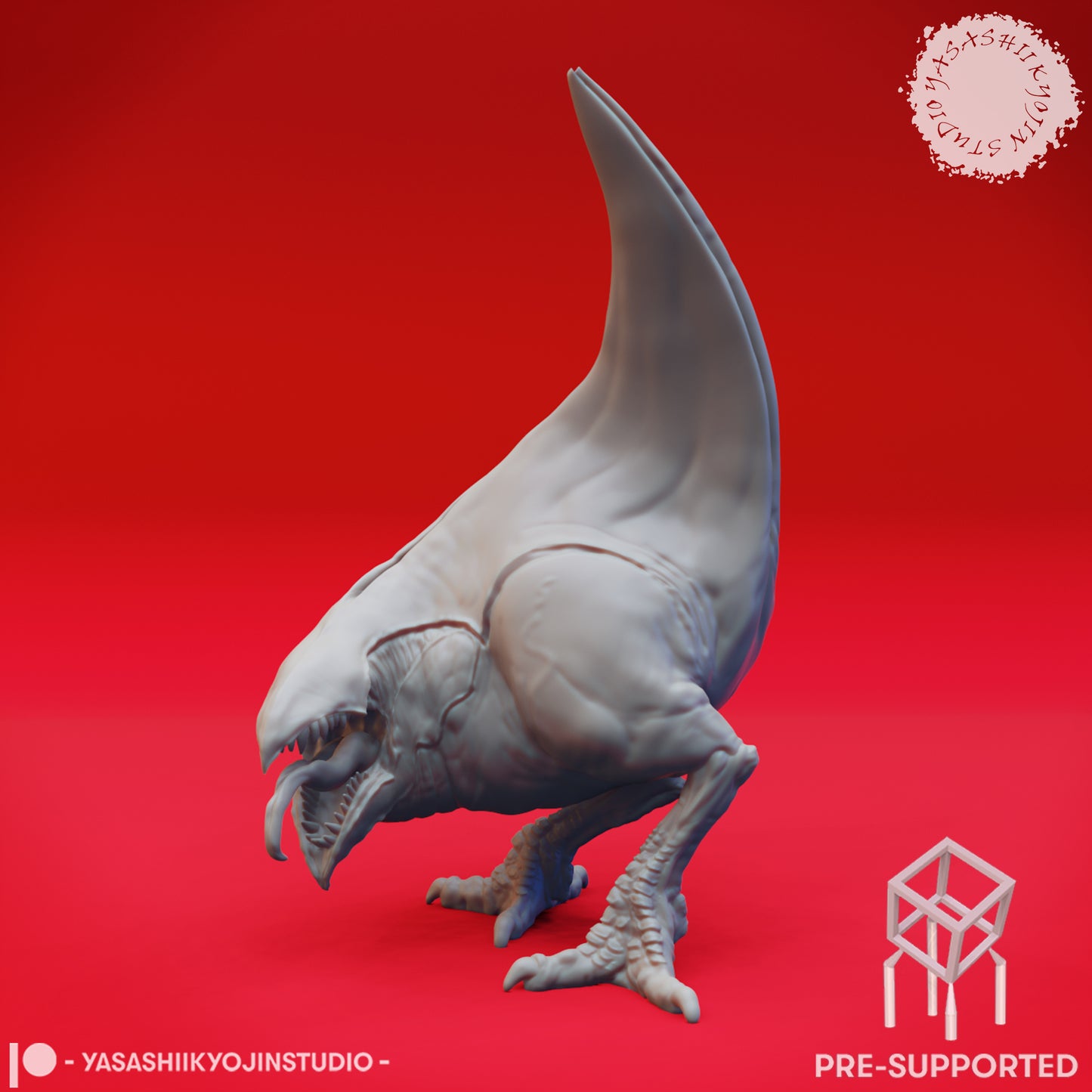 Abyssal Chickens - Tabletop Miniatures (Pre-Supported STL)