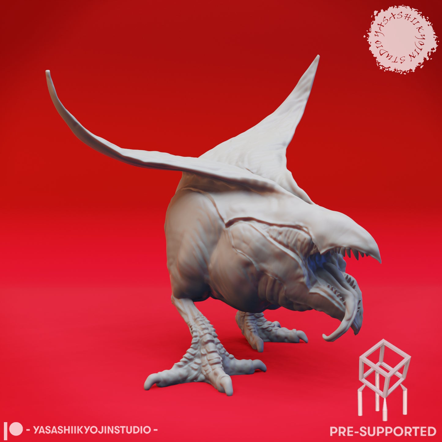 Abyssal Chickens - Tabletop Miniatures (Pre-Supported STL)