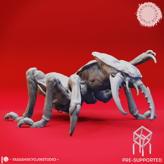 Crawling Ankheg - Tabletop Miniature (Pre-Supported STL)
