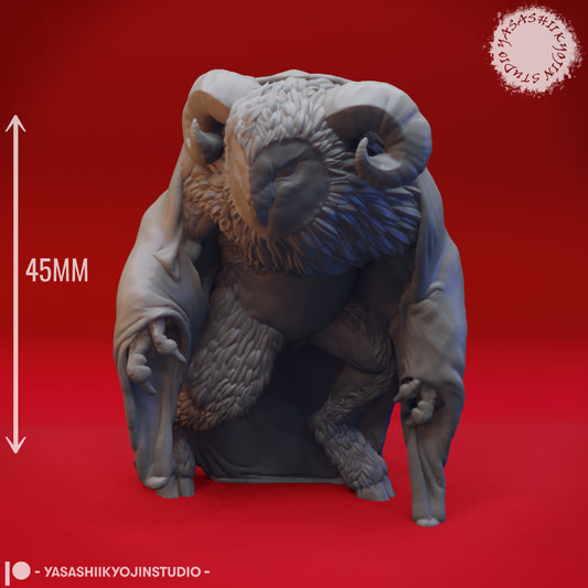 Auril - 1st Form - 3D Printed Mini for Tabletop Gaming, Dungeons and Dragons, Pathfinder, Kings of War and other RPG's