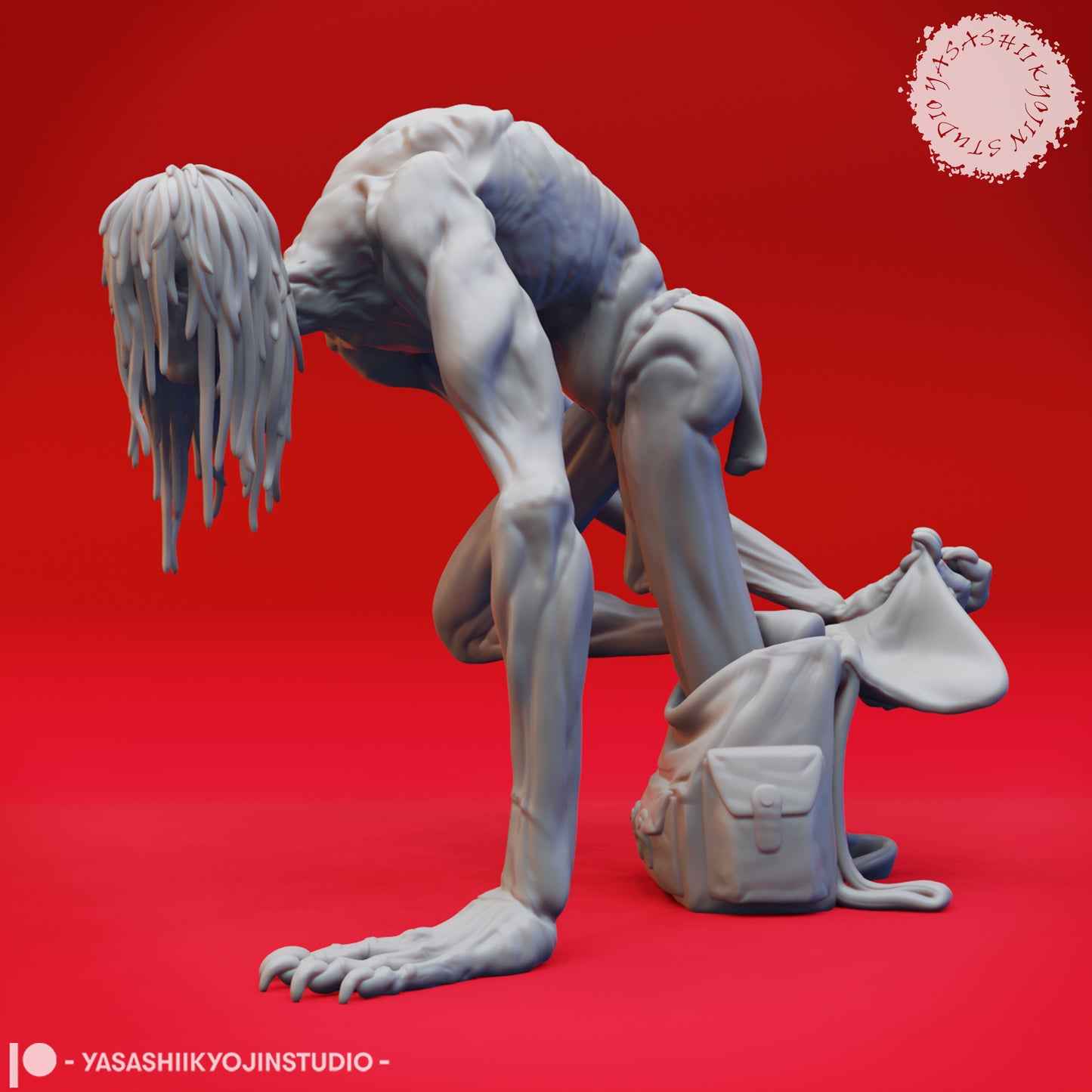 Bagman - 3D Printed Mini for Tabletop Gaming, Dungeons and Dragons, Pathfinder, Kings of War and other RPG's