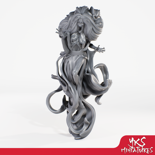 Banshee - 3D Printed Mini for Tabletop Gaming, Dungeons and Dragons, Pathfinder, Kings of War and other RPG's
