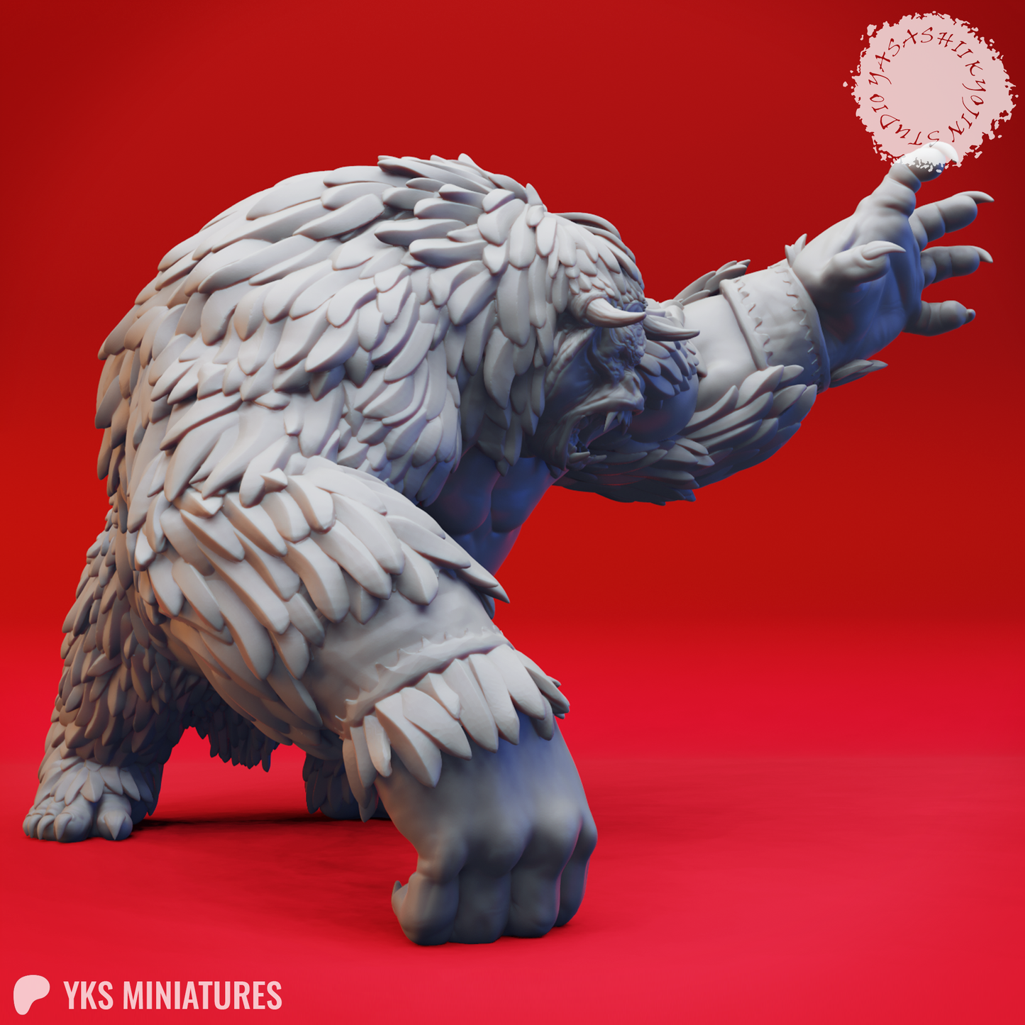 Barlgura - 3D Printed Mini for Tabletop Gaming, Dungeons and Dragons, Pathfinder, Kings of War and other RPG's