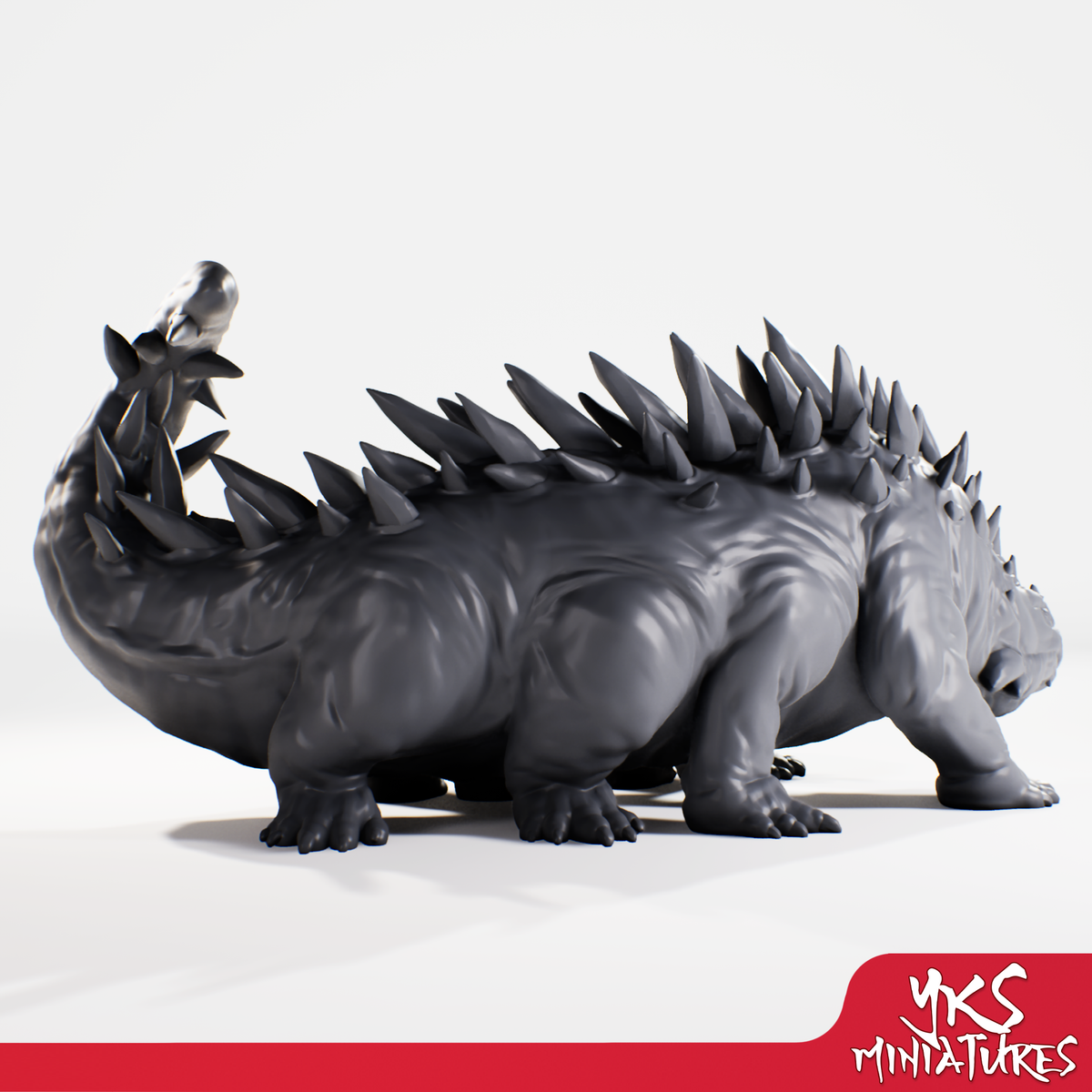 Basilisk - 3D Printed Mini for Tabletop Gaming, Dungeons and Dragons, Pathfinder, Kings of War and other RPG's