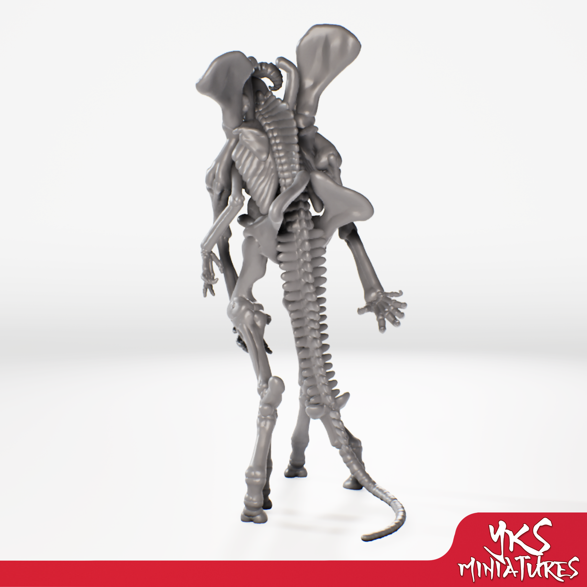 Bone Golem - 3D Printed Mini for Tabletop Gaming, Dungeons and Dragons, Pathfinder, Kings of War and other RPG's
