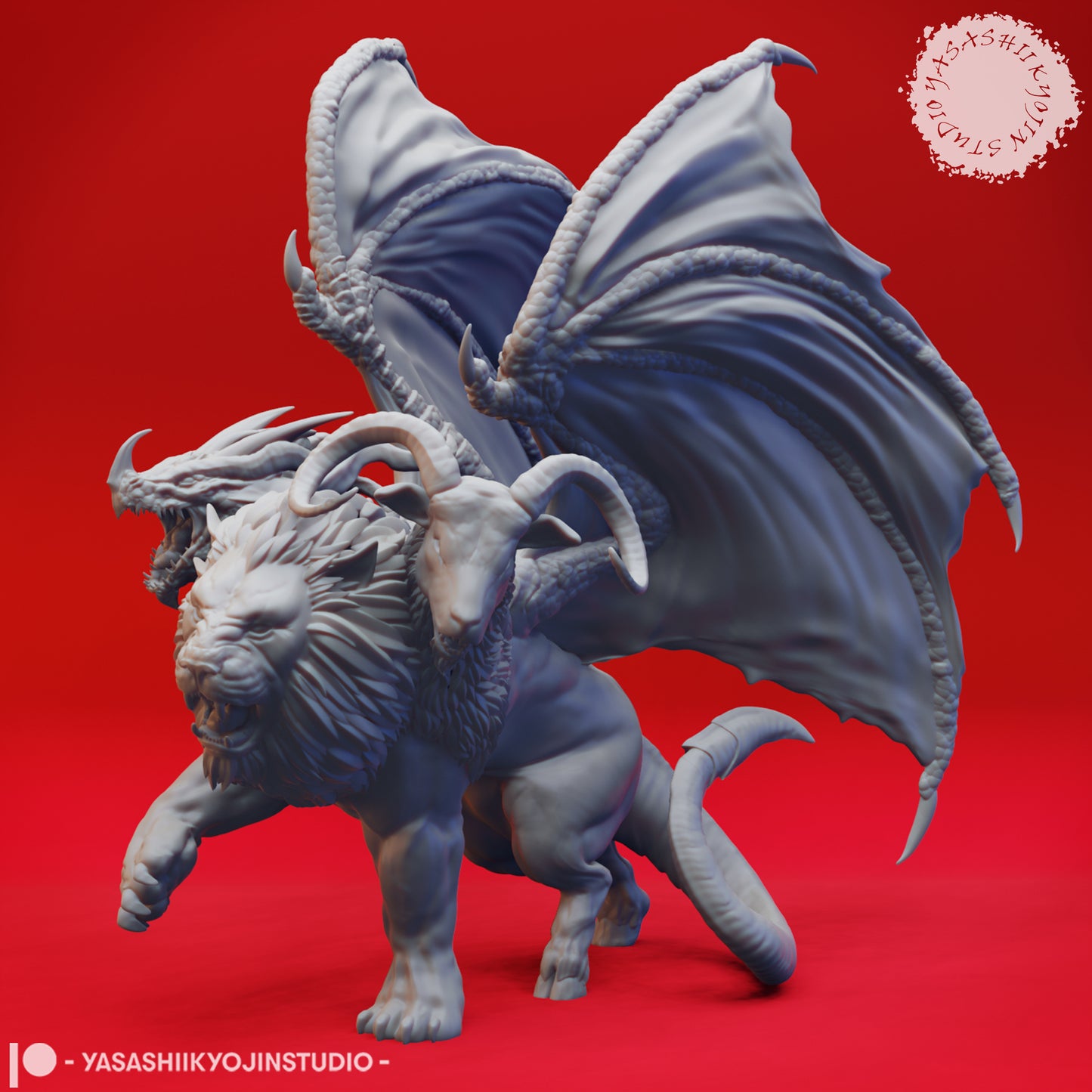 Chimera - Tabletop Miniature STL