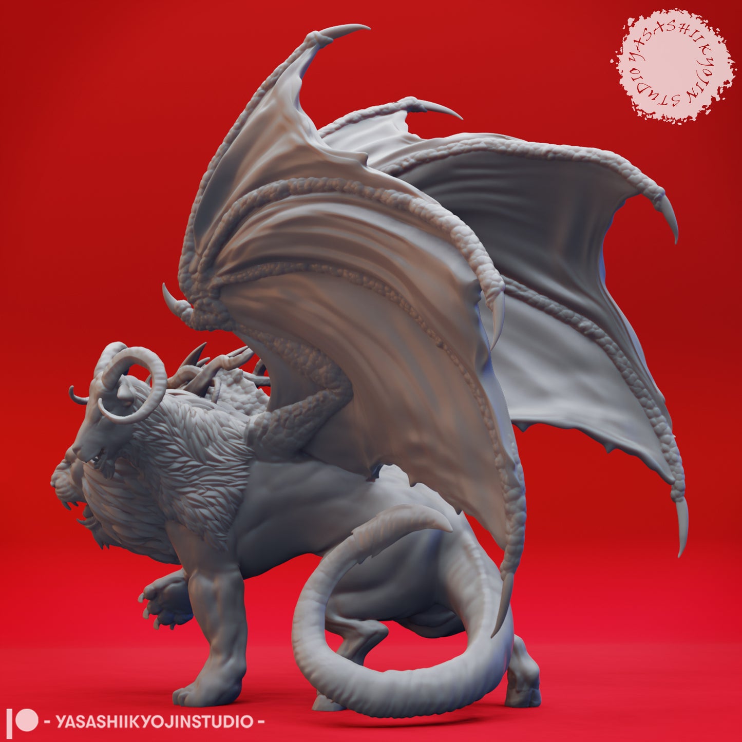 Chimera - Tabletop Miniature STL