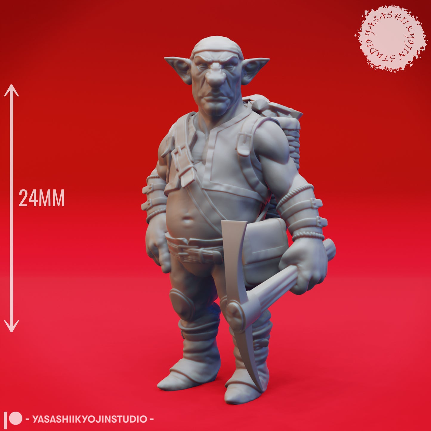 Deep Gnomes - Bundle - 3D Printed Mini for Tabletop Gaming, Dungeons and Dragons, Pathfinder, Kings of War and other RPG's