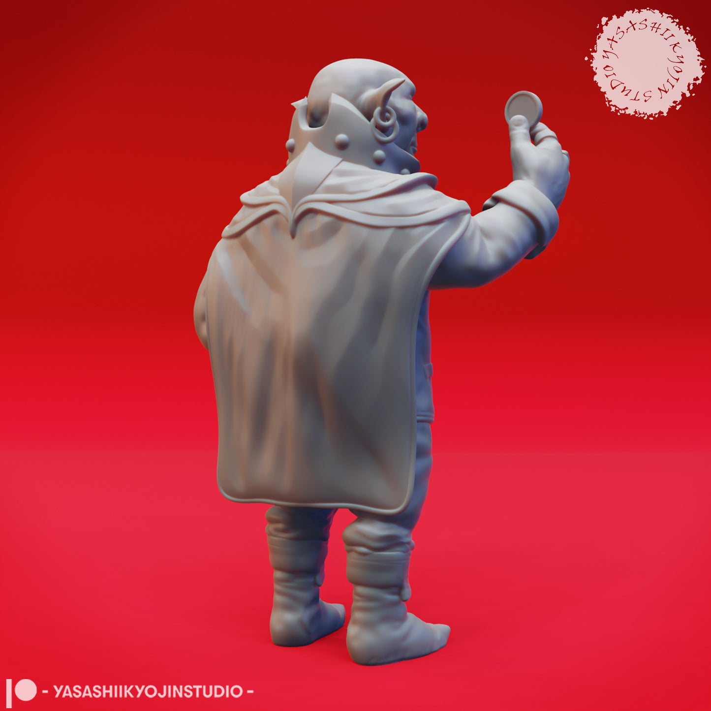 Deep Gnome - Jimjar - Tabletop Miniature (Pre-Supported STL)