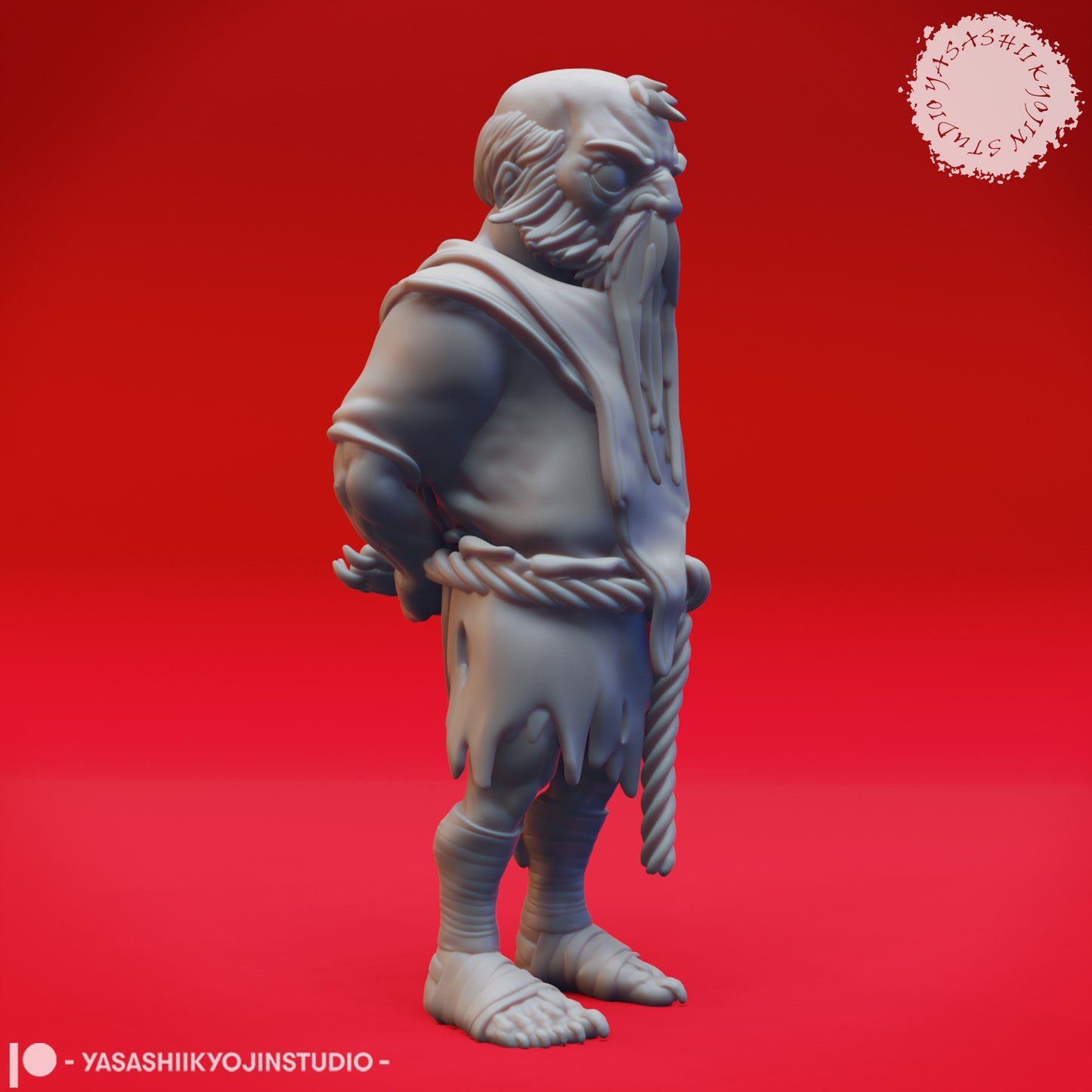 Derro - Buppido - 3D Printed Mini for Tabletop Gaming, Dungeons and Dragons, Pathfinder, Kings of War and other RPG's