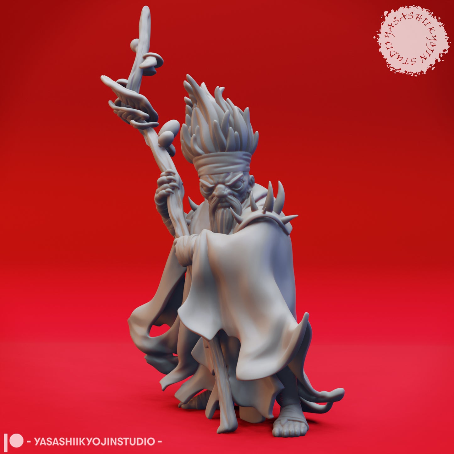 Derro - Savant - 3D Printed Mini for Tabletop Gaming, Dungeons and Dragons, Pathfinder, Kings of War and other RPG's