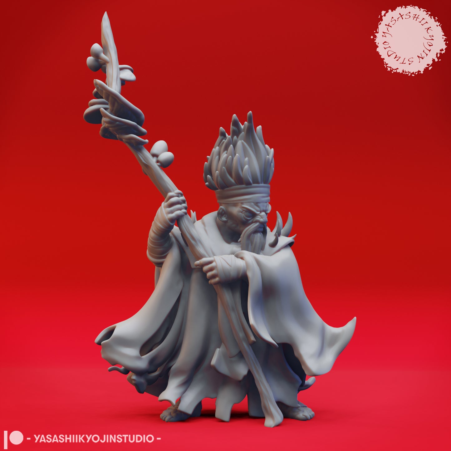 Derro - Savant - 3D Printed Mini for Tabletop Gaming, Dungeons and Dragons, Pathfinder, Kings of War and other RPG's