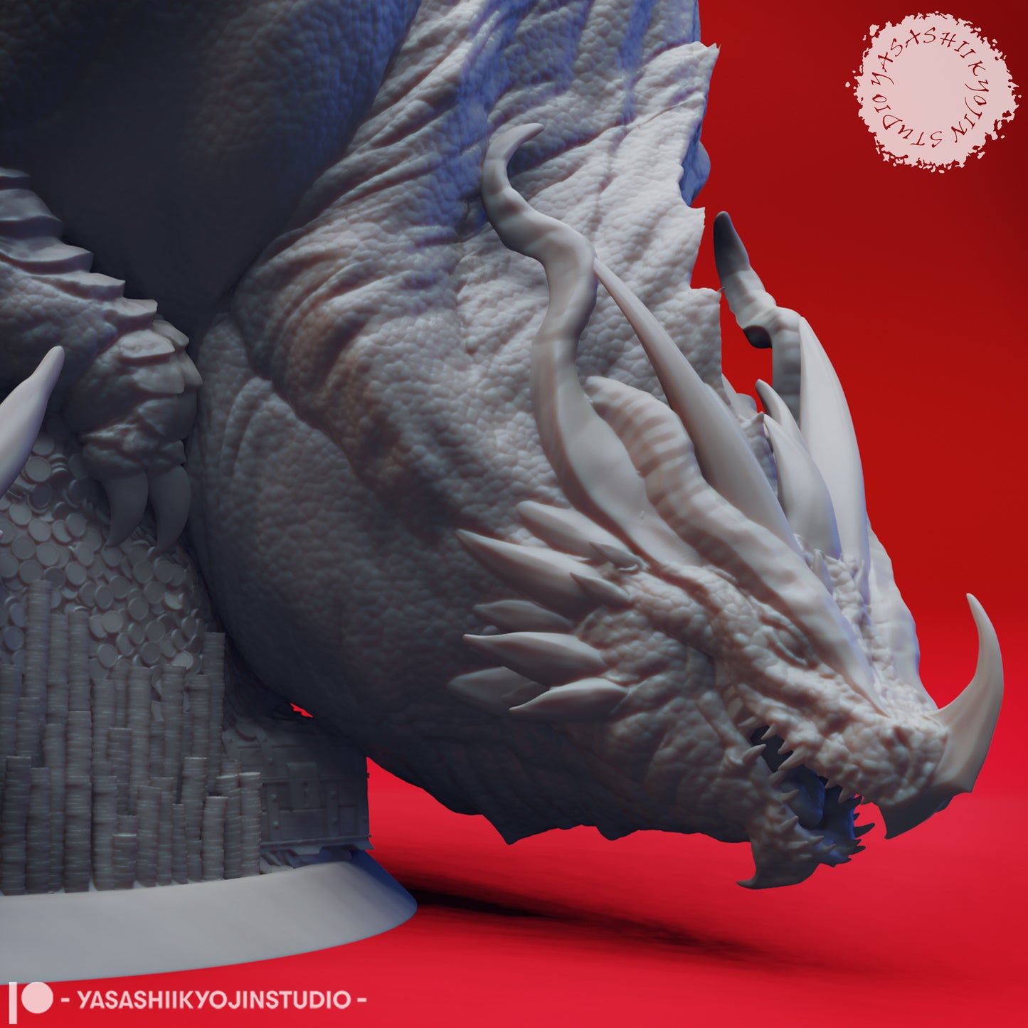 Themberchaud - Tabletop Miniature (Pre-Supported)