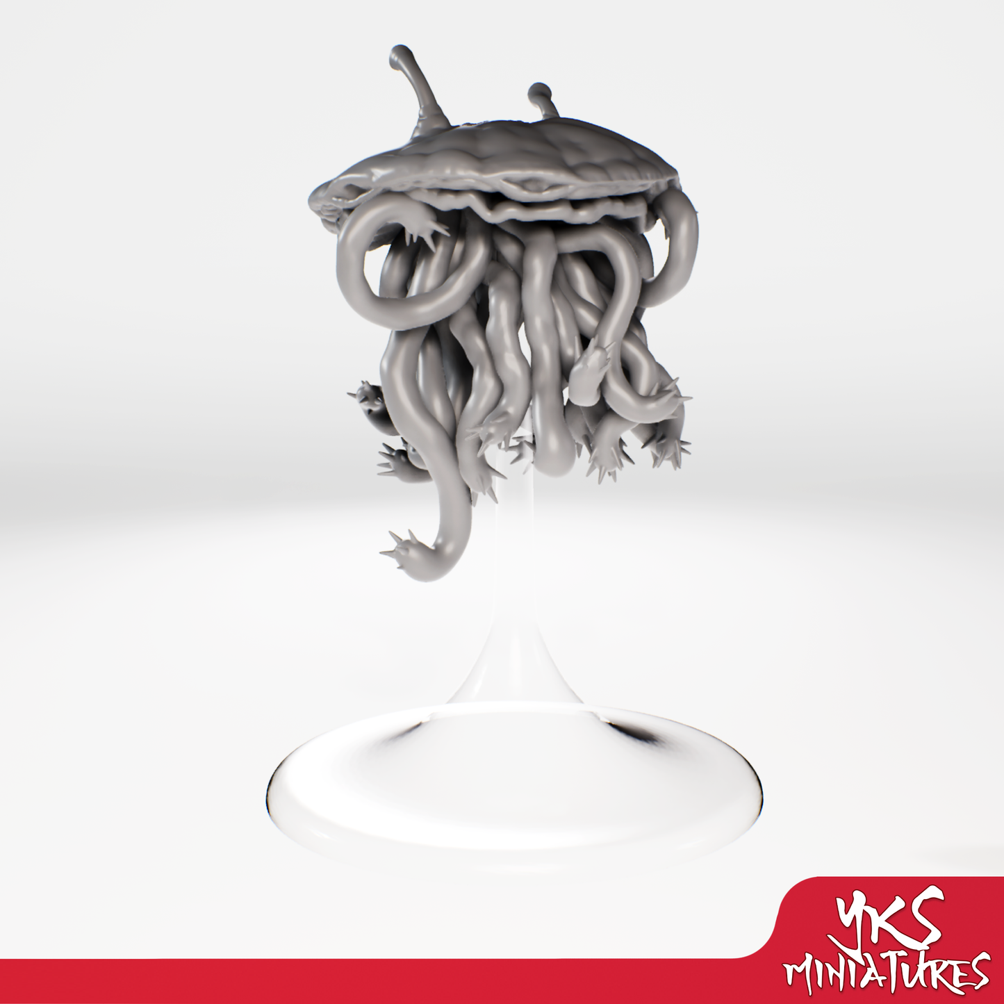 Flumph - 3D Printed Mini for Tabletop Gaming, Dungeons and Dragons, Pathfinder, Kings of War and other RPG's