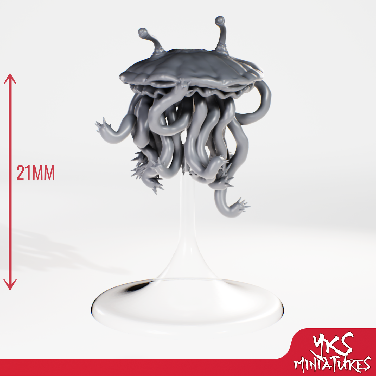 Flumph - 3D Printed Mini for Tabletop Gaming, Dungeons and Dragons, Pathfinder, Kings of War and other RPG's