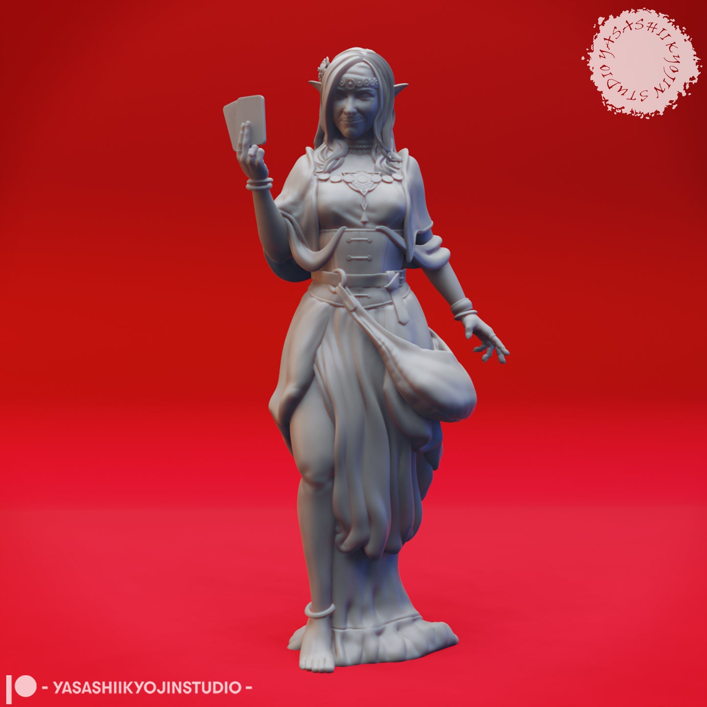 Fortune Teller - Vadoma - Tabletop Miniature STL