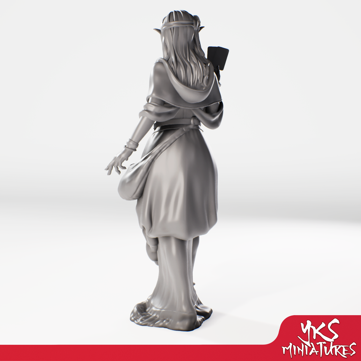Fortune Teller - NPC - 3D Printed Mini for Tabletop Gaming, Dungeons and Dragons, Pathfinder, Kings of War and other RPG's