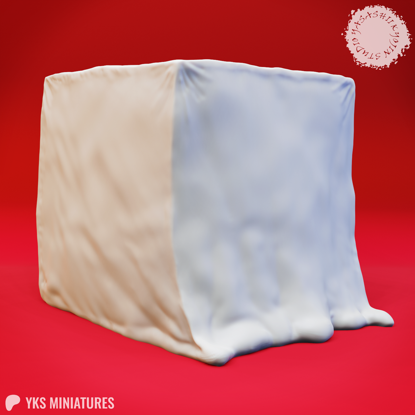 Gelatinous Cube - 3D Printed Mini for Tabletop Gaming, Dungeons and Dragons, Pathfinder, Kings of War and other RPG's