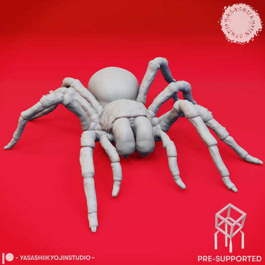 Giant Spider - Tabletop Miniature (Pre-Supported STL)