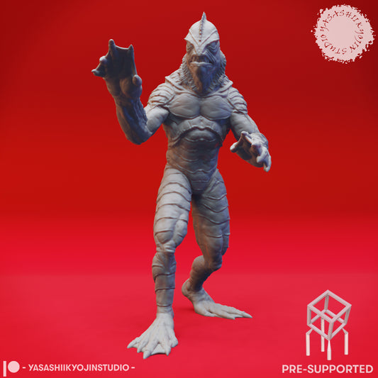 Gill-man - Tabletop Miniature (Pre-Supported STL)