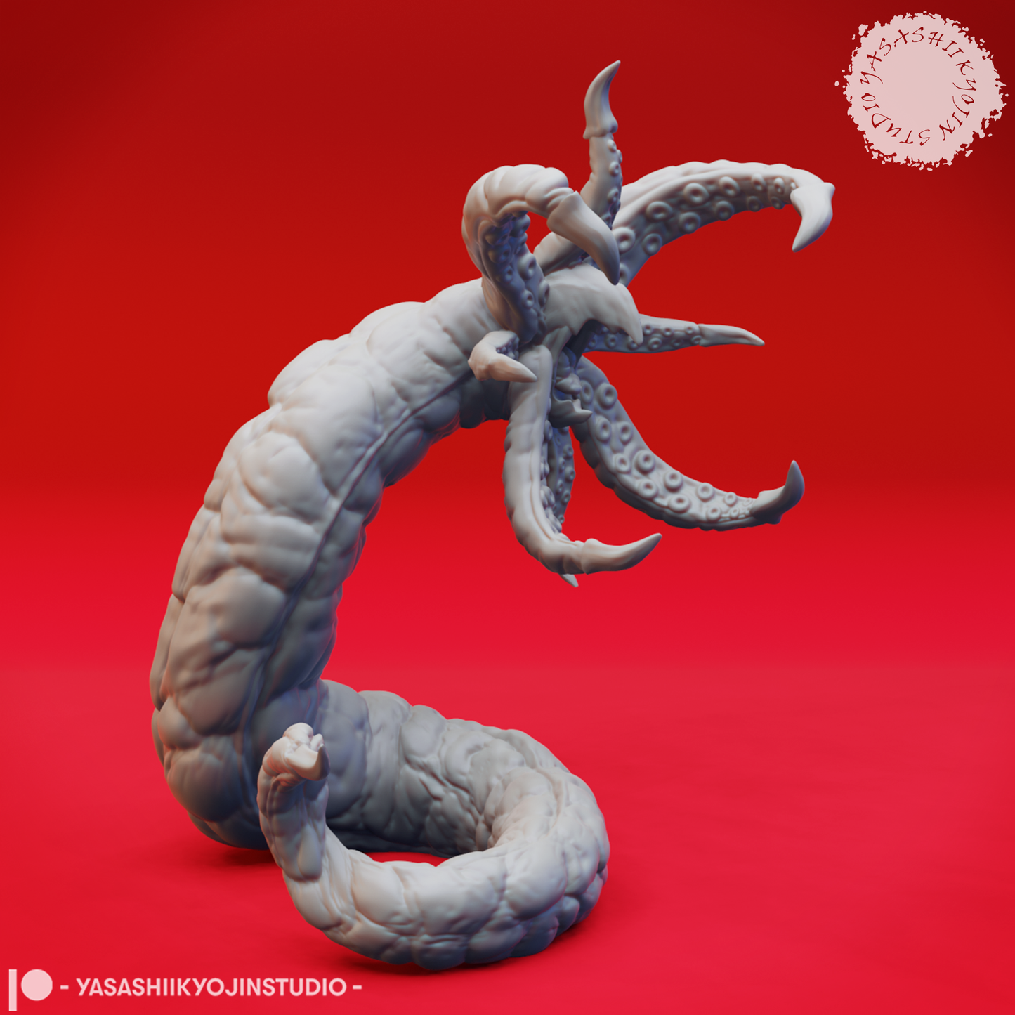 Grick Alpha - Tabletop Miniature (Pre-Supported STL)