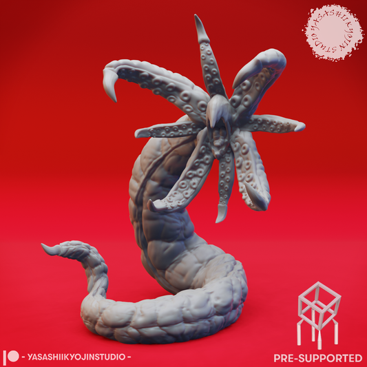 Grick Alpha - Tabletop Miniature (Pre-Supported STL)